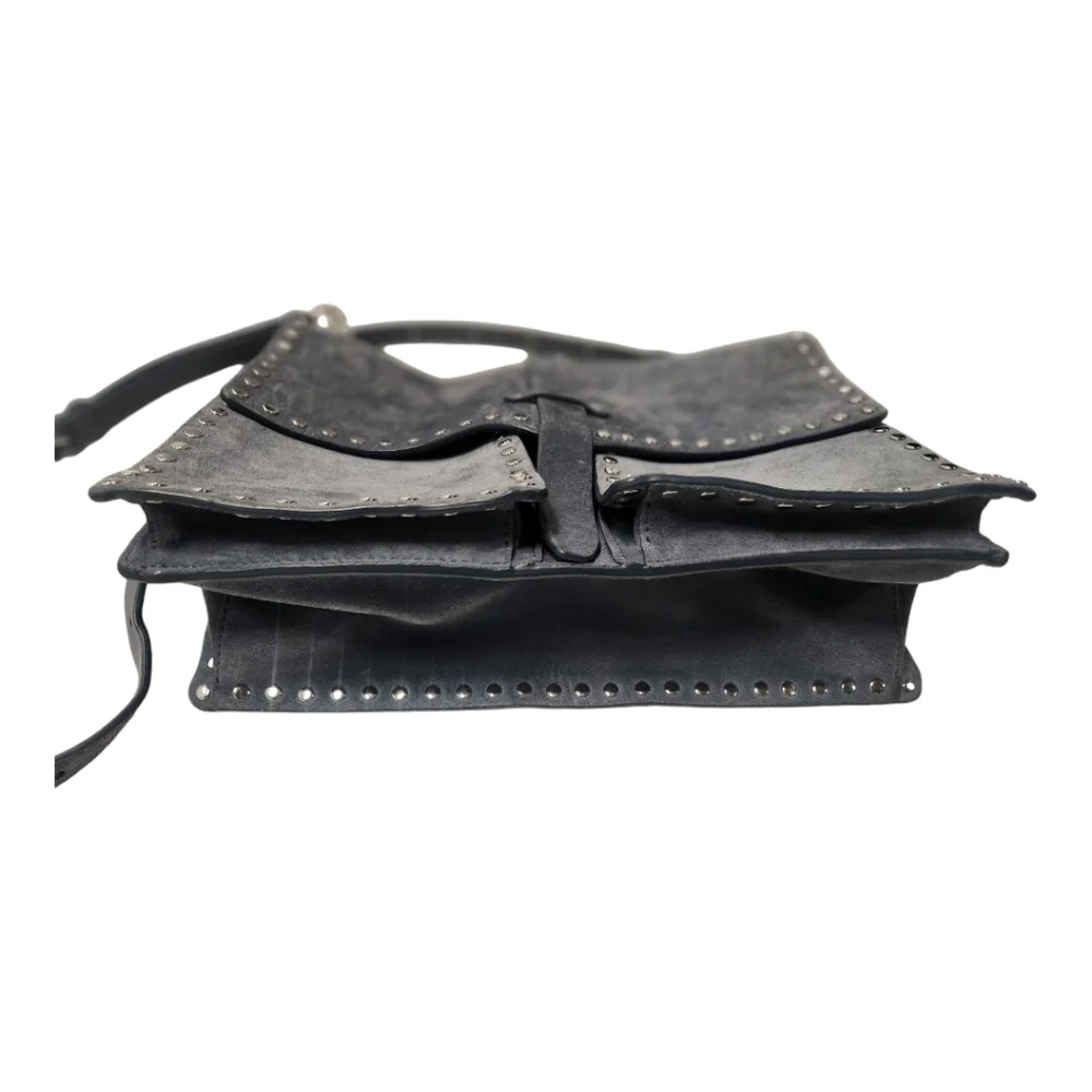 Rebecca‎ Minkoff Nanine Studded Messenger Shoulder Bag